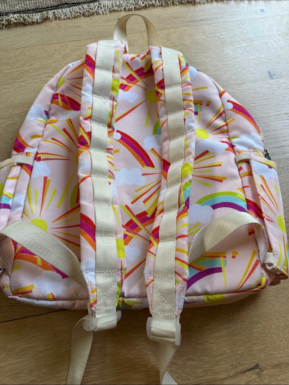 STATE Kids Backpack in Pink with Rainbow Print Mini